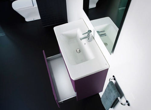 Мебель для ванной Roca Gap 70 белая матовая фото 5