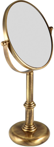 Косметическое зеркало Migliore 21974 настольное, бронза