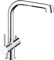 Смеситель Timo Saona 2346/00FL для кухонной мойки, хром