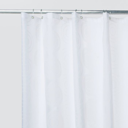 Штора для ванной IDDIS Chequers White фото 4
