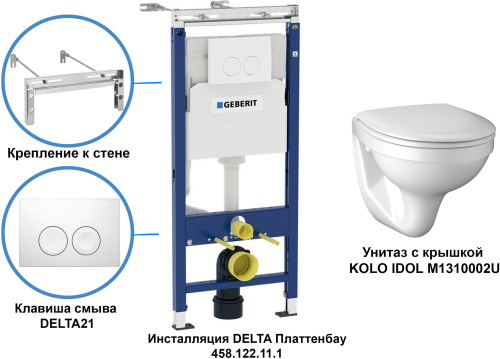 Комплект Geberit Idol 458.122.2U.1 фото 10