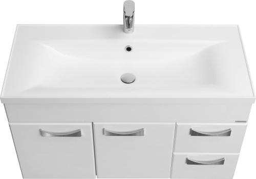 Мебель для ванной AQUATON Диор 100 белая фото 2