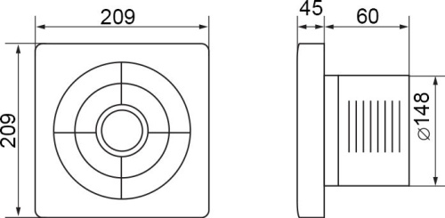 3 890 руб. Вытяжной вентилятор Electrolux Slim EAFS-150 фото 2 Вытяжной вентилятор Electrolux Slim EAFS-150 фото 2