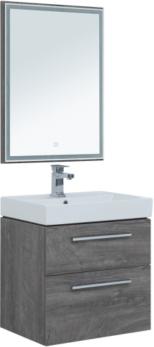 Мебель для ванной Aquanet Nova 60 2 ящика, дуб рошелье фото 7 Мебель для ванной Aquanet Nova 60 2 ящика, дуб рошелье фото 7