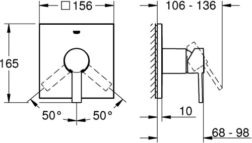 28 280 руб. Смеситель Grohe Allure 24069000 для душа фото 3 Смеситель Grohe Allure 24069000 для душа фото 3