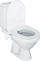 Унитаз-компакт Damixa Origin Evo 421788607SC с сиденьем микролифт, с приставкой биде