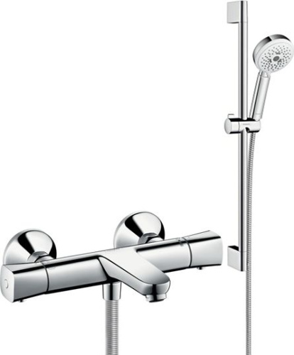 Душевой комплект Hansgrohe Ecostat universal 13123000 термостат + душевой гарнитур фото 3