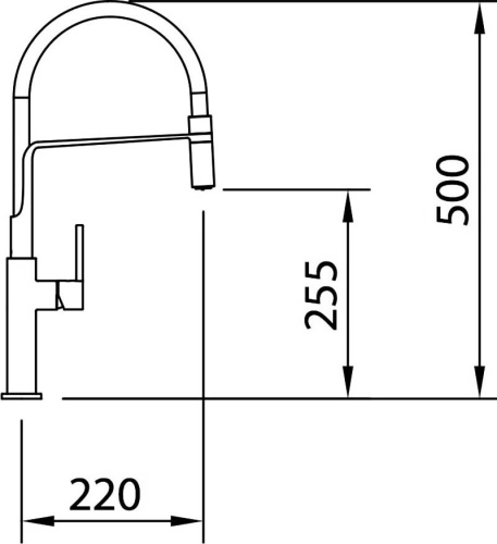 Смеситель Clever Chef 60144 для кухонной мойки фото 2