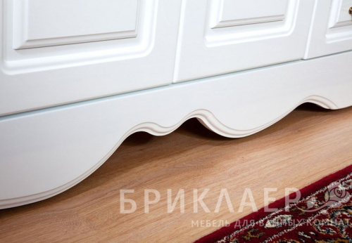 Тумба с раковиной Бриклаер Анна 120 белая фото 4