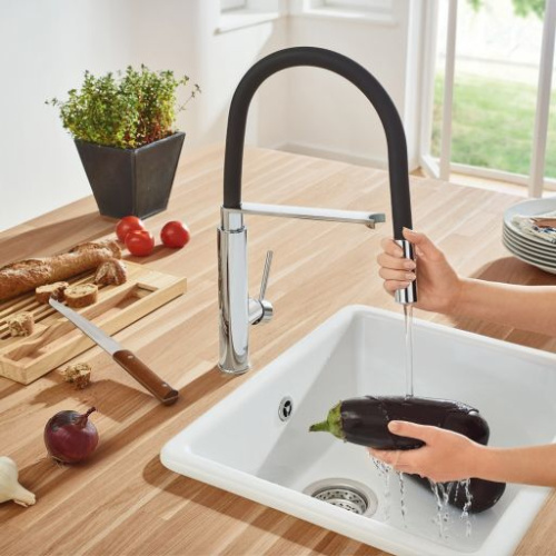 Смеситель Grohe Concetto New 31491000 для кухонной мойки фото 3