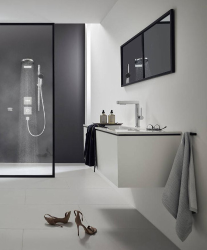 52 560 руб. Смеситель Hansgrohe Finoris 230 76063000 для раковины, хром Смеситель Hansgrohe Finoris 230 76063000 для раковины, хром