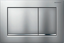 Кнопка смыва Geberit Omega 30 115.080.KN.1 матовый хром, глянцевый хром