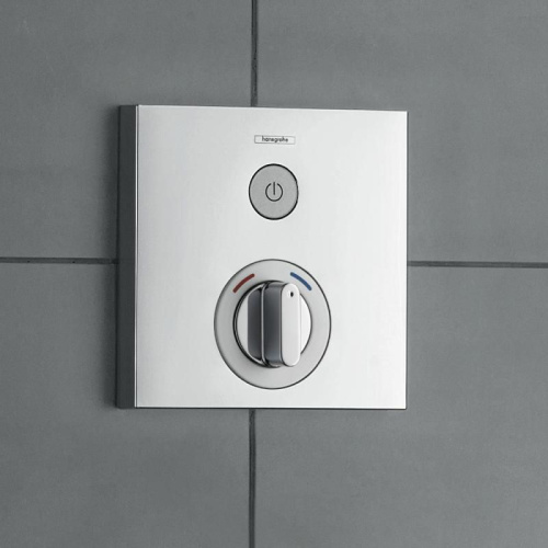 Термостат Hansgrohe ShowerSelect 15767000 для душа, хром фото 2