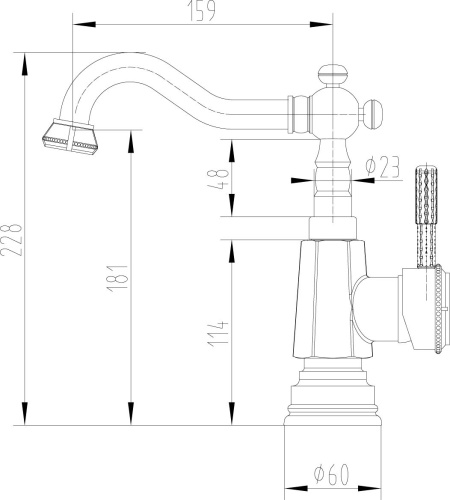 Смеситель Lemark Jasmine LM6604ORB для кухонной мойки фото 2