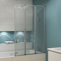 Шторка на ванну Bravat Alfa 100x140