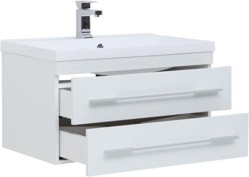 Мебель для ванной Aquanet Нота 75 белая фото 2