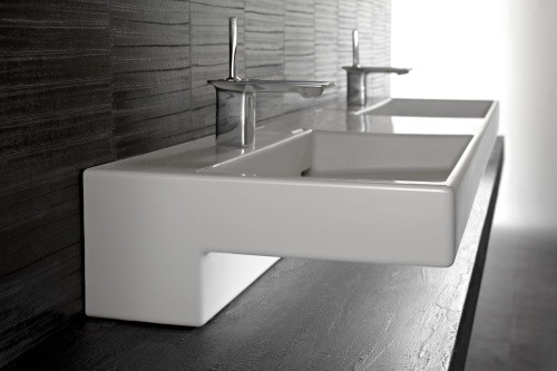 148 300 руб. Раковина Jacob Delafon Terrace EXA112 150 см двойная фото 3 Раковина Jacob Delafon Terrace EXA112 150 см двойная фото 3