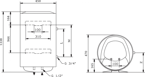 23 400 руб. Водонагреватель Ariston PRO1 ECO ABS PW 150 V Водонагреватель Ariston PRO1 ECO ABS PW 150 V