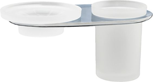 Стакан Wasserkraft Kammel K-8326 с мыльницей Стакан Wasserkraft Kammel K-8326 с мыльницей