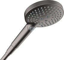 Душевая лейка Hansgrohe Raindance Select S 26014340 шлифованный черный хром