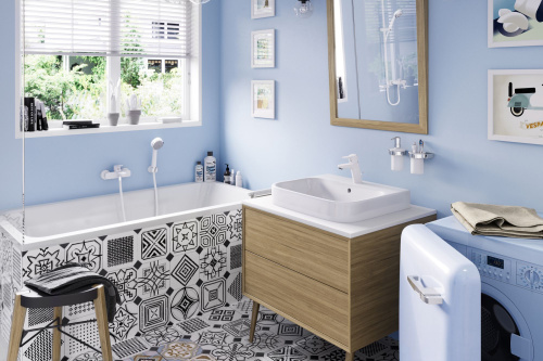 13 330 руб. Смеситель Kludi Pure&Easy 376819165 для ванны с душем фото 2 Смеситель Kludi Pure&Easy 376819165 для ванны с душем фото 2