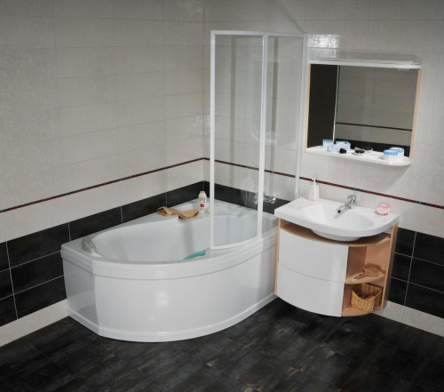 Акриловая ванна Ravak Rosa I 150x105 R с ножками фото 5