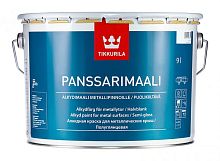 Краска Tikkurila Panssarimaali Алкидно-уретановая, для крыш, полуматовая