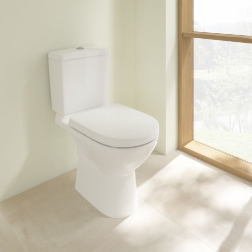Унитаз-компакт Villeroy & Boch O'Novo 56611001 альпийский белый фото 13