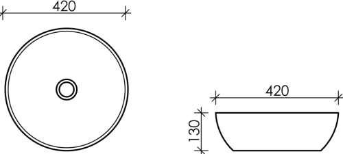 Раковина Ceramica Nova Element CN5024 фото 6