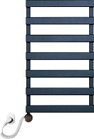 Полотенцесушитель электрический Luxrad Scala New 064364 84х50 L, черный, терморегулятор selmo smart