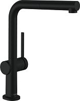 Смеситель Hansgrohe Talis M54 72808670 для кухонной мойки, матовый черный