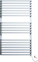 Полотенцесушитель электрический Luxrad Salto Invest 063719 92х53 R, белый, терморегулятор selmo pad