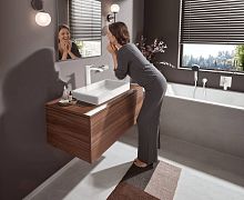 Смеситель Hansgrohe Vivenis 75042700 для раковины, матовый белый