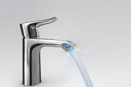 Смеситель Hansgrohe Metris 31080000 для раковины фото 4
