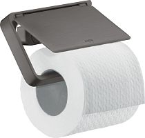 Держатель туалетной бумаги Axor 42836340 шлифованный черный хром
