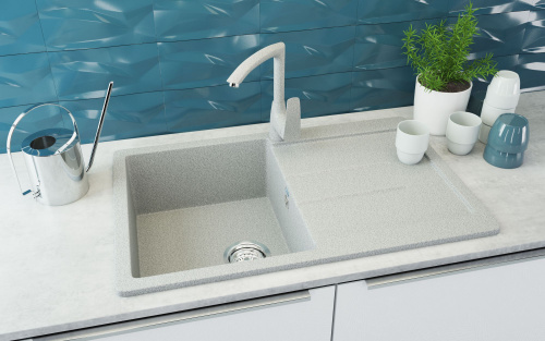 7 980 руб. Мойка кухонная Ulgran U-507-310 серая фото 2 Мойка кухонная Ulgran U-507-310 серая фото 2