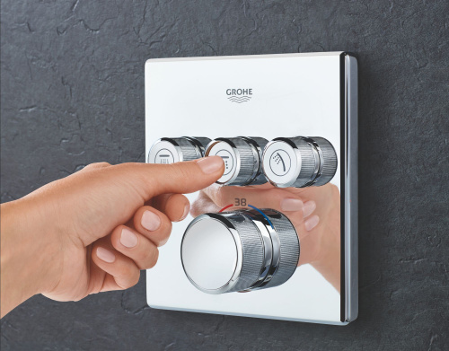 Душевой комплект Grohe Grohtherm SmartControl 34706000 С ВНУТРЕННЕЙ ЧАСТЬЮ фото 5