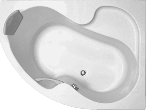 Акриловая ванна Ravak Rosa I 150x105 R с ножками фото 8
