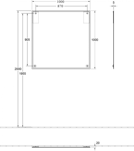 Мебель для ванной Villeroy & Boch Finion G122PDGN 100 с подсветкой и освещением стены фото 8