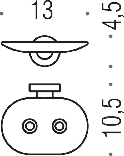 Мыльница Colombo Design Basic B2781 фото 2