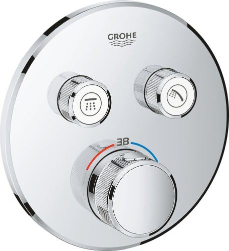 Душевой комплект Grohe Grohtherm SmartControl 29119000 + 35600000 + 27929002 + 26412000