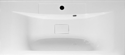 Мебель для ванной Art&Max Bianchi 100, подвесная, белый матовый фото 5