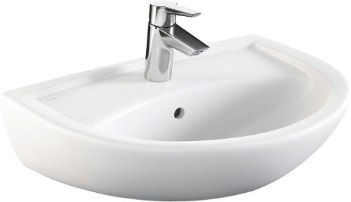 Комплект Раковина VitrA Fit 6894B003 + Смеситель VitrA Solid S для раковины фото 3