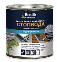 Мастика гидроизоляционная универсальная Bostik SMP Стоп Вода 1 кг.