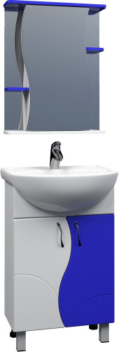 Мебель для ванной Vigo Alessandro 4-55 синяя фото 4