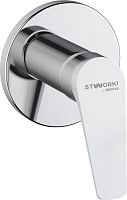 Смеситель STWORKI by Damixa Дублин HFDB75000 C ВНУТРЕННЕЙ ЧАСТЬЮ, для душа, хром