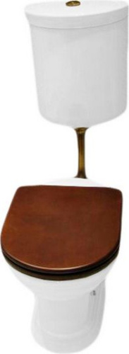 Крышка-сиденье Hatria Dolcevita YXXR89 с микролифтом, петли бронза фото 2