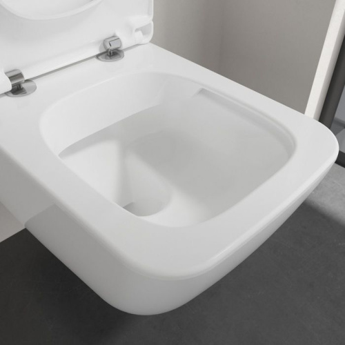 Унитаз подвесной Villeroy & Boch Venticello 4611RL01 безободковый фото 8