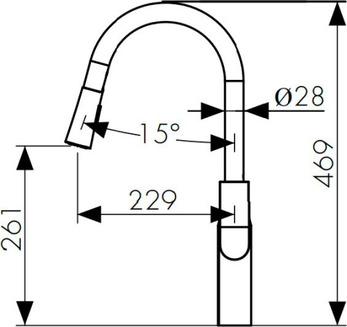 11 730 руб. Смеситель Kaiser Linear 59044 для кухонной мойки фото 2 Смеситель Kaiser Linear 59044 для кухонной мойки фото 2