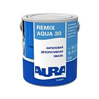 Эмаль Aura Luxpro Remix Aqua 30 акриловая база A 2,4 л.
